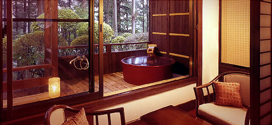 猿ヶ京温泉 湯豆のやど 本伝 天然温泉露天風呂付客室イメージ